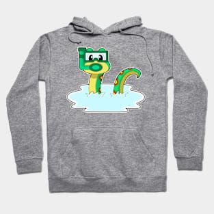 Snake Swimming Swimming goggles Hoodie